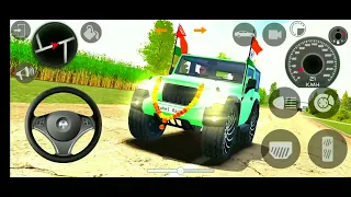 || Dollar (Song) Modified Mahindra Black Thar Indian Cars Simulator 3D😈 || Android Gameplay Part 1