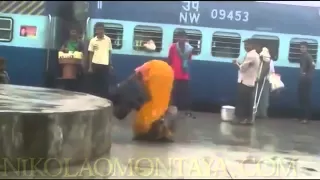 Thug Life  Woman Bitch Slaps Aggressor, Lifts Him Up Then Throws Him On The Floor