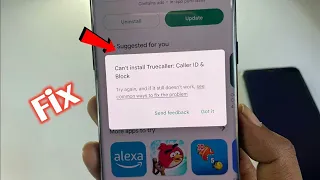 How to Fix can't install truecaller caller id & block Play store nahi chal raha hai