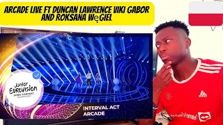 Duncan Laurence, Viki Gabor and Roksana Węgiel perform Arcade - Junior Eurovision 2020 | REACTION