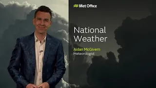 11/05/23 – Showers and thundery activity – Afternoon Weather Forecast UK – Met Office Weather