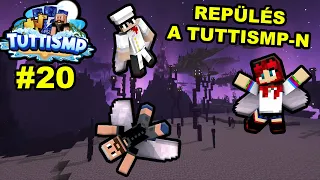 REPÜLÜNK a Minecraftban ! ELYTRÁT szereztem Doggyandinak,Immunak és Aidának ! | Tutti SMP 20. rész