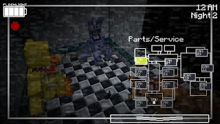 Minecraft x Five Nights at Freddy's 2: Night 3