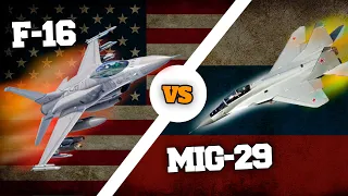 F-16 vs Mig-29 I ¿Qué CAZA es más poderoso y qué ventajas tiene cada uno?