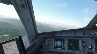 MSFS first gooselake RNAV foggy landing