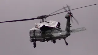 HMX-1 arrives at RAF Fairford to support Barack Obama's UK trip