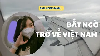 |DU HỌC ĐÀI LOAN🇹🇼| Bất ngờ trở về nước sau 3 năm và phản ứng của mọi người | Back to Vietnam