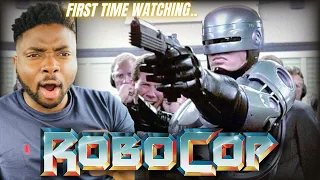 🇬🇧BRIT Reacts To ROBOCOP (1987) - *FIRST TIME WATCHING* - MOVIE REACTION!