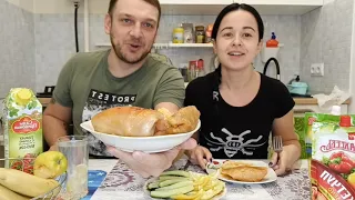 НАШ УЖИН 💥:ГОЛУБЦЫ ПО - ДОМАШНЕМУ С ПЮРЕ🍽|У САШИ ПЛОХАЯ ПАМЯТЬ😯