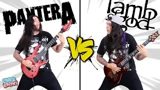 PANTERA vs LAMB OF GOD (Guitar Riffs Battle)