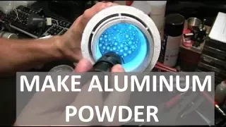 MAKING ALUMINUM POWDER - SUPER REACTIVE  - ELEMENTALMAKER