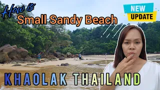 How is Small Sandy Beach Khao Lak  | Chicken rice restaurant in Bangnieng Khao Lak Thailand.