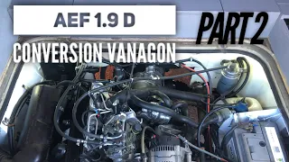 [HOW TO] VW T3 AEF engine conversion PT2 - HOW TO - MAINDRIVE GARAGE