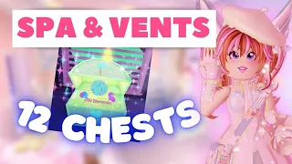 ALL CHESTS VENTS & BATHING QUARTERS | Royale High School