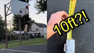 Are Outdoor Basketball Hoops 10ft?