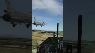 Falcon BMS 4.37 - HAF F16s perform touch and go in closed formation