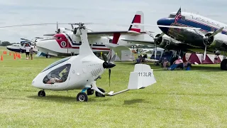 First Gyroplane Flight – AutoGyro Cavalon 915iS First Flight Oshkosh 2022