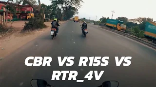 CBR 150R || R15s || RTR 160 4v