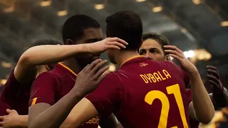 eFootball 2023 Gameplay PS4 PRO | Roma VS Napoli | Level Super Star |