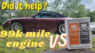 Does it work? Testing ATS 505 CRO oil treatment on Ticking engine in my Porsche 911