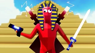 NEON UNITS INVADE EGYPT - Totally Accurate Battle Simulator (TABS)