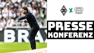 "Wir müssen uns verbessern" 🎙 PK nach Borussia - Bayer Leverkusen