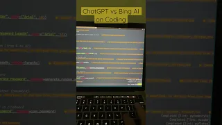 ChatGPT vs Bing AI Coding #youtubeshorts #ai #openai #chatgpt #bingai