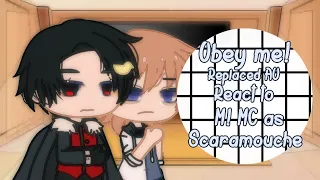 Obey Me! Brothers react to M!MC as Scaramouche || Replaced AU|| OM! x Genshin|| GCR||