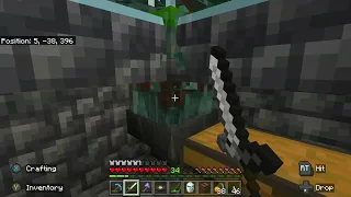 Minecraft Zombie spawner Drowned XP, copper, nautilus shell farm