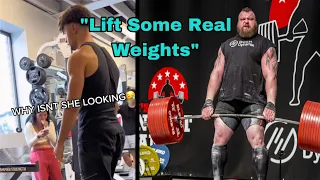 Lifting Fake Weights To Impress Girls | Gym Motivation #5 |