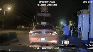 Dodge Charger RT Takes Off From Traffic Stop Attempts To Evade State Trooper