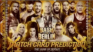 WWE Bash in Berlin 2024 Dream Card Prediction