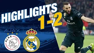 GOALS & HIGHLIGHTS | Ajax 1-2 Real Madrid
