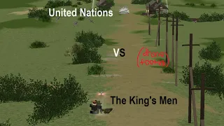 UN vs The King's Men drone footage