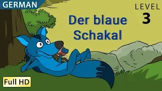 Der blaue Schakal: Deutsch lernen mit Untertiteln - Eine Geschichte für Kinder "BookBox.com"