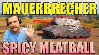 Spicy Meatball: VK 168.01 Mauerbrecher in World of Tanks!