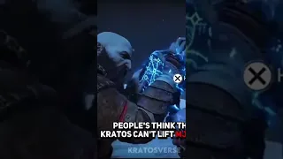 People Think That Kratos Can't LIFT mjolnir!