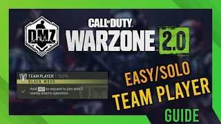 Team Player (Request to Join) GUIDE | DMZ Mission Guide | Simple | FAST