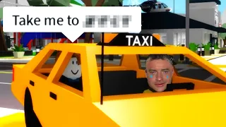 ROBLOX Brookhaven 🏡RP - FUNNY MOMENTS (TAXI)