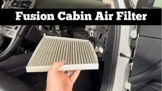 How To Change A 2013 - 2020 Ford Fusion Cabin Air filter - Replace Remove Replacement Location