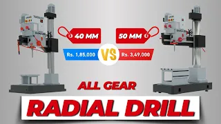 Radial Drill 40MM & 50MM | Which is Best Option for Fast Drill | BANKA +91 93770 93780
