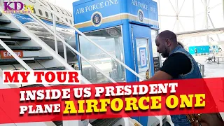 TOUR INSIDE AIRFORCE ONE PLANE THAT AMERICA  PRESIDENTS USES