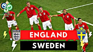 England vs Sweden 2-2 All Goals & Highlights ( 2006 World Cup )