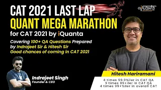 Last LapQA Mega Marathon  by iQuanta (100 Questions) | iQuanta CAT Course