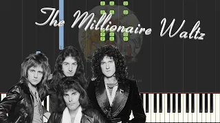 Queen - The Millionaire Waltz Piano/Karaoke *FREE SHEET MUSIC IN DESC* As Played by Freddie Mercury