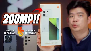 KAMERA GIMMICK? Yuk kita TEST! Unboxing Redmi Note 13 Pro (Adu Kamera S24 Ultra & iPhone 15 Pro Max)