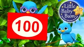 The Number Song 10-100 | Nursery Rhymes for Babies by LittleBabyBum - ABCs and 123s