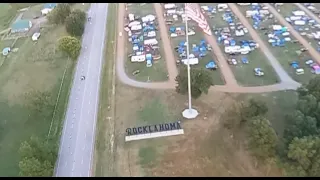 Rocklahoma 2021 from the air.