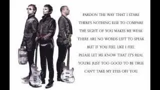 Muse - Can't Take My Eyes Off You ( Lyrics ) HD
