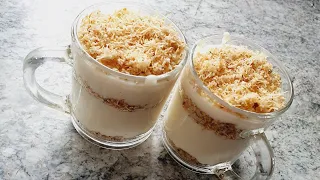 Tel kadayıflı Muhallebi/ Teigfäden in Creme